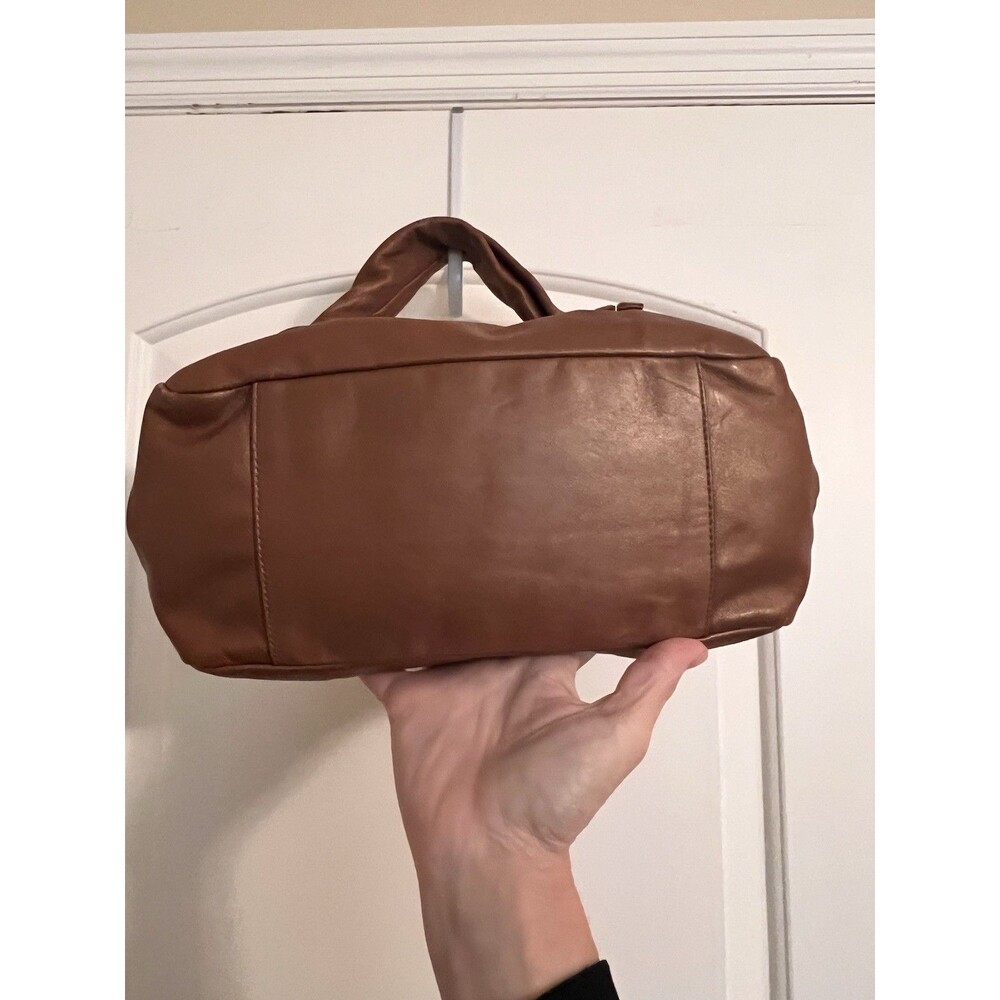 Vintage Coach Parker Shoulder Bag Leather Brown - Picture 6 of 10